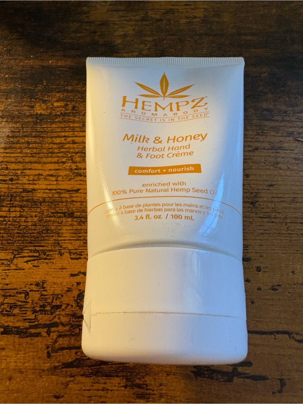 Hempz Milk and Honey Herbal Hand Foot Cream 3.4 fl oz Rare Discontinued Sealed